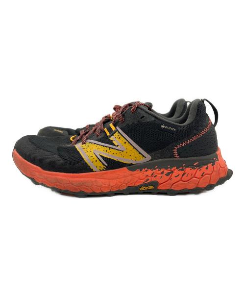 NEW BALANCE（ニューバランス）NEW BALANCE (ニューバランス) Fresh Foam X Hierro v7 GTX ブラック×オレンジ サイズ:25.5の古着・服飾アイテム