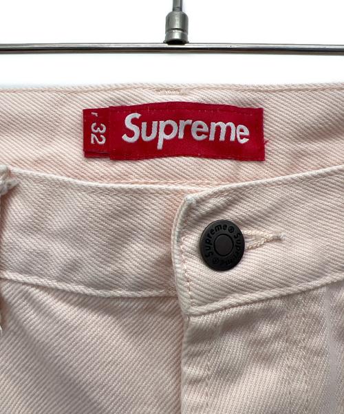 SUPREME（シュプリーム）SUPREME (シュプリーム) レギュラージーンズ ピンク サイズ:32の古着・服飾アイテム