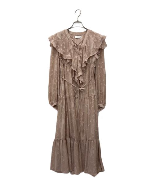 SNIDEL HOME（スナイデルホーム）SNIDEL HOME (スナイデルホーム) 長袖ワンピース ピンク サイズ:Freeの古着・服飾アイテム