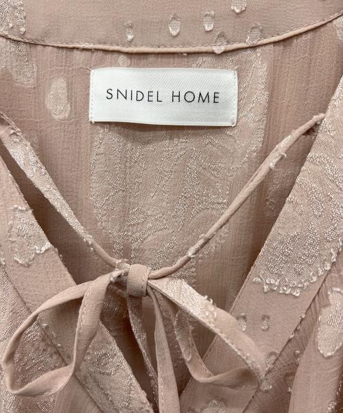 SNIDEL HOME（スナイデルホーム）SNIDEL HOME (スナイデルホーム) 長袖ワンピース ピンク サイズ:Freeの古着・服飾アイテム