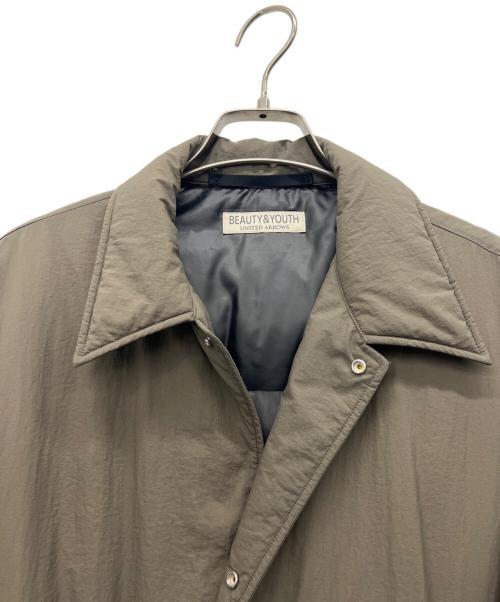 BEAUTY&YOUTH（ビューティーアンドユース）BEAUTY&YOUTH (ビューティーアンドユース) ダウンジャケット ベージュ サイズ:Mの古着・服飾アイテム