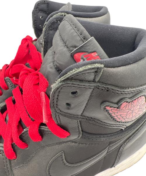 NIKE（ナイキ）NIKE (ナイキ) AIR JORDAN 1 RETRO HIGH OG ブラック サイズ:28の古着・服飾アイテム