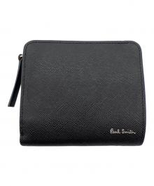 PAUL SMITH（ポールスミス）の古着「2つ折り財布」｜ブラック