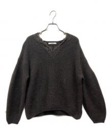 Snidel（スナイデル）の古着「厚手ニット」｜グレー