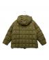 DANTON (ダントン) MIDDLE DOWN HOODED JACKET オリーブ サイズ:S：9000円