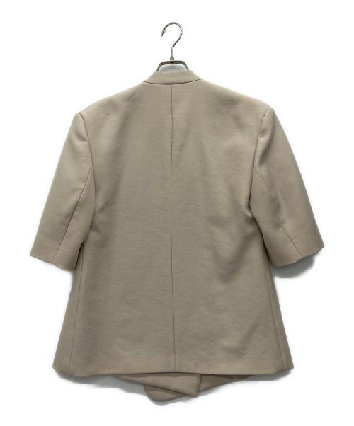 IIROT（イロット）IIROT (イロット) ミドルスリーブウールジャケット ベージュ サイズ:38の古着・服飾アイテム