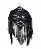 ASAUCE MELERアソースメレ）の古着「ギマコットントライアングルレースストール」