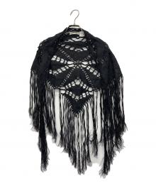 ASAUCE MELER（アソースメレ）の古着「ギマコットントライアングルレースストール」