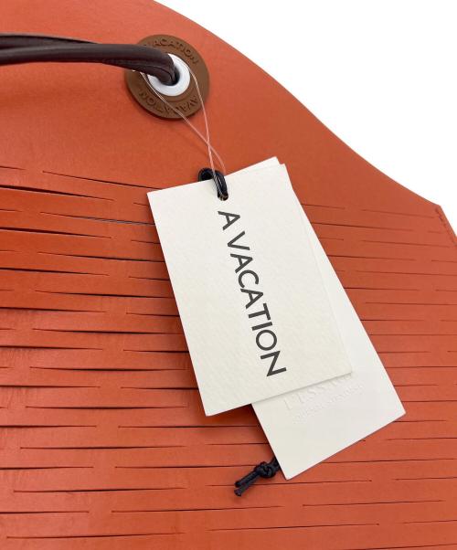 A VACATION（ア ヴァケーション）A VACATION (ア ヴァケーション) FRUIT ショルダーバッグ オレンジの古着・服飾アイテム