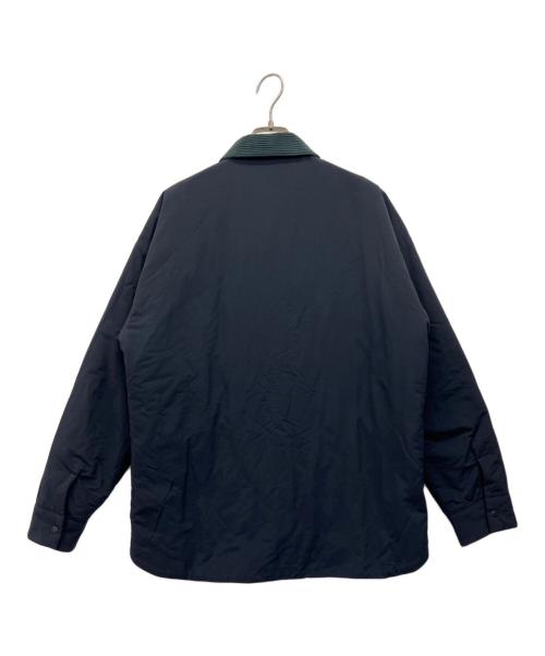 eN ROUTE（アンルート）eN ROUTE (アンルート) コーデュロイカラーナイロンキルティングブルゾン ネイビー サイズ:3の古着・服飾アイテム