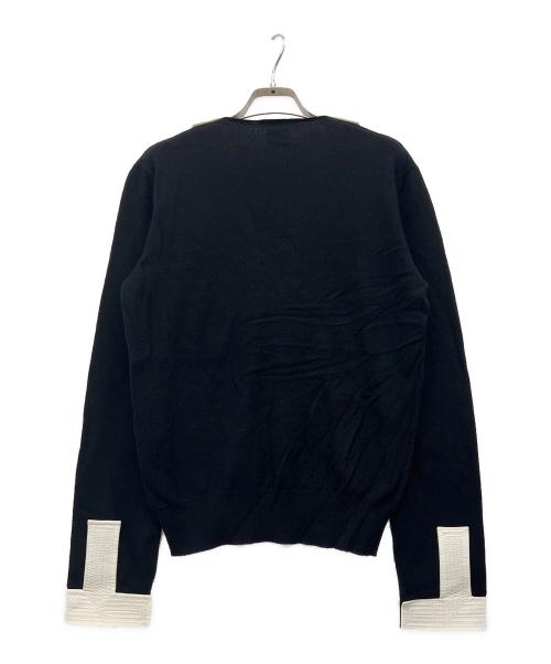 LOUIS VUITTON（ルイ ヴィトン）LOUIS VUITTON (ルイ ヴィトン) 薄手ニット ブラック サイズ:Lの古着・服飾アイテム