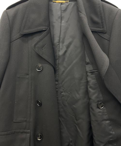 DOLCE & GABBANA（ドルチェ＆ガッバーナ）DOLCE & GABBANA (ドルチェ＆ガッバーナ) Pコート ブラック サイズ:48の古着・服飾アイテム