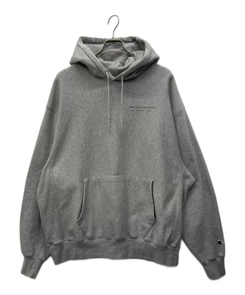 Champion REVERSE WEAVE（チャンピオン リバース ウィーブ）Champion REVERSE WEAVE (チャンピオン リバース ウィーブ) プルオーバーパーカー グレー サイズ:XLの古着・服飾アイテム