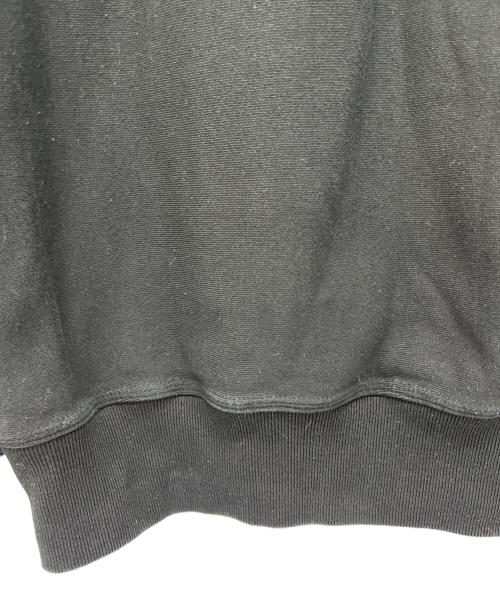 stussy（ステューシー）stussy (ステューシー) ハーフジップスウェット ブラック サイズ:Mの古着・服飾アイテム