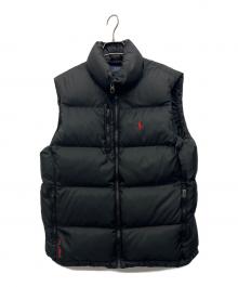 POLO RALPH LAUREN（ポロ・ラルフローレン）の古着「ダウンベスト」｜ブラック