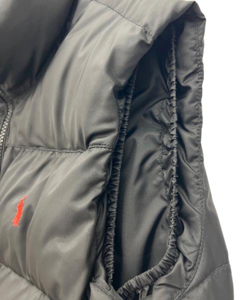 POLO RALPH LAUREN（ポロ・ラルフローレン）POLO RALPH LAUREN (ポロ・ラルフローレン) ダウンベスト ブラック サイズ:Mの古着・服飾アイテム