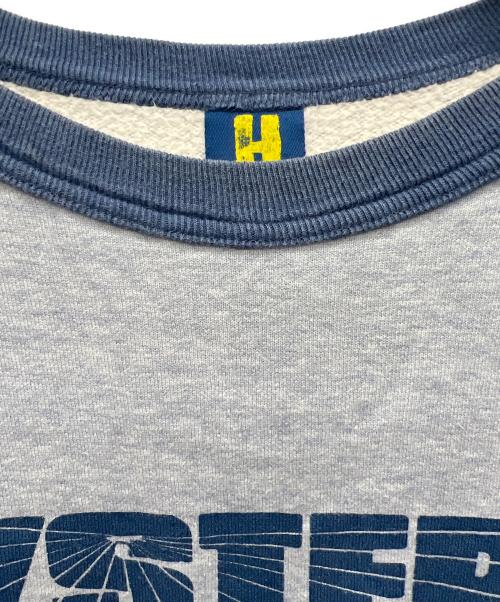 Hysteric Glamour（ヒステリックグラマー）Hysteric Glamour (ヒステリックグラマー) ラグランスウェット ブルー サイズ:FREEの古着・服飾アイテム