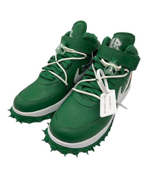 NIKE（ナイキ）NIKE (ナイキ) OFFWHITE (オフホワイト) ハイカットスニーカー グリーン サイズ:9 未使用品の古着・服飾アイテム