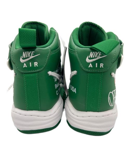 NIKE（ナイキ）NIKE (ナイキ) OFFWHITE (オフホワイト) ハイカットスニーカー グリーン サイズ:9 未使用品の古着・服飾アイテム