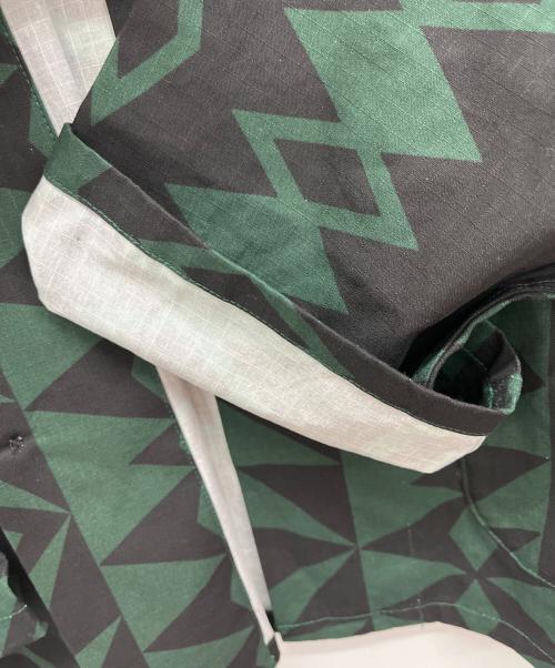 South2 West8（サウスツー ウエストエイト）South2 West8 (サウスツー ウエストエイト) シャツジャケット グリーン サイズ:M 未使用品の古着・服飾アイテム