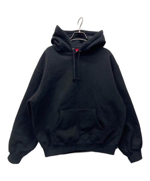SUPREME（シュプリーム）SUPREME (シュプリーム) satin applique hooded sweatshirt ブラック サイズ:Sの古着・服飾アイテム