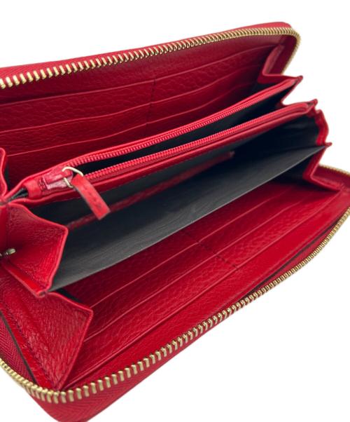 GUCCI（グッチ）GUCCI (グッチ) ソーホー インターロッキングG財布 レッドの古着・服飾アイテム