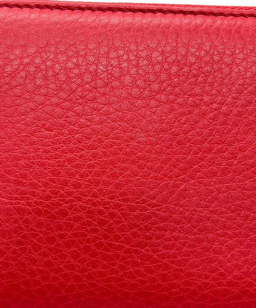 GUCCI（グッチ）GUCCI (グッチ) ソーホー インターロッキングG財布 レッドの古着・服飾アイテム