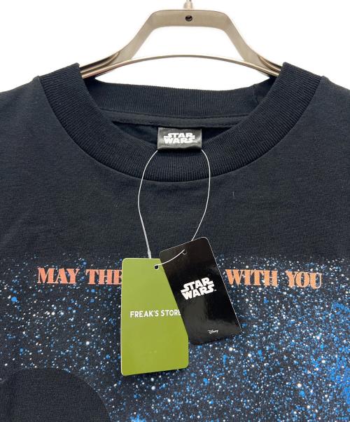 STAR WARS（スターウォーズ）STAR WARS (スターウォーズ) FREAK'S STORE (フリークスストア) プリントTシャツ ブラック サイズ:XL 未使用品の古着・服飾アイテム