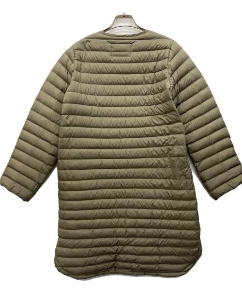 Traditional Weatherwear（トラディショナルウェザーウェア）Traditional Weatherwear (トラディショナルウェザーウェア) ARKLEY LONG DOWN グレー サイズ:34の古着・服飾アイテム