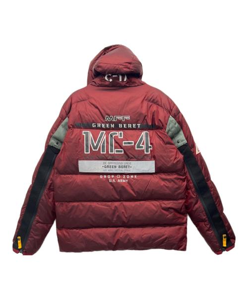 AVIREX（アヴィレックス）AVIREX (アヴィレックス) ダウンジャケット レッド サイズ:Lの古着・服飾アイテム