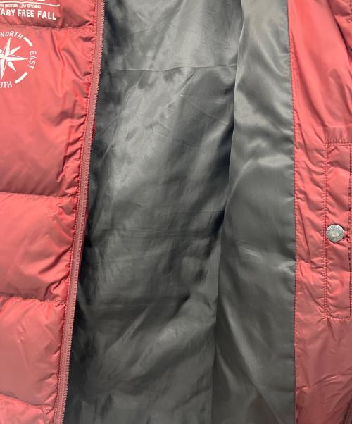 AVIREX（アヴィレックス）AVIREX (アヴィレックス) ダウンジャケット レッド サイズ:Lの古着・服飾アイテム