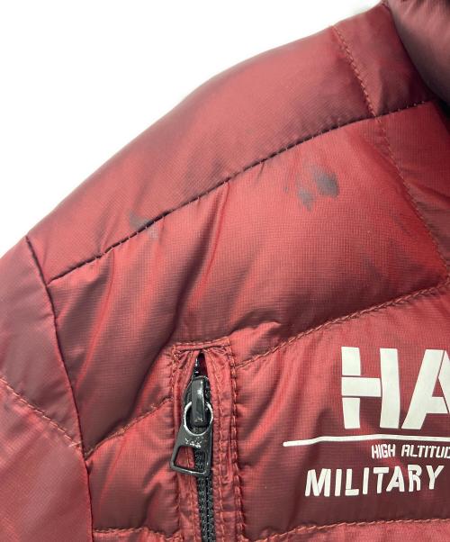 AVIREX（アヴィレックス）AVIREX (アヴィレックス) ダウンジャケット レッド サイズ:Lの古着・服飾アイテム