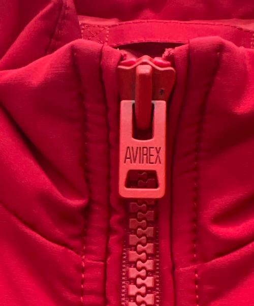 AVIREX（アヴィレックス）AVIREX (アヴィレックス) ユーティリティー パディングジャケット レッド サイズ:Lの古着・服飾アイテム