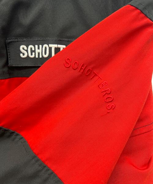 Schott（ショット）Schott (ショット) マウンテンパーカー レッド サイズ:Lの古着・服飾アイテム