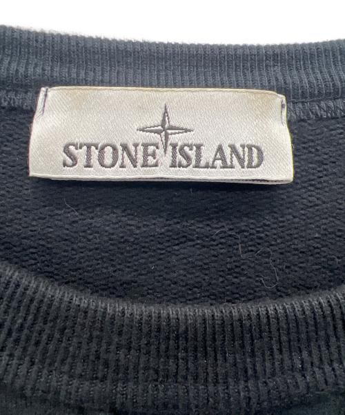 STONE ISLAND（ストーンアイランド）STONE ISLAND (ストーンアイランド) スウェット ブラック サイズ:Mの古着・服飾アイテム