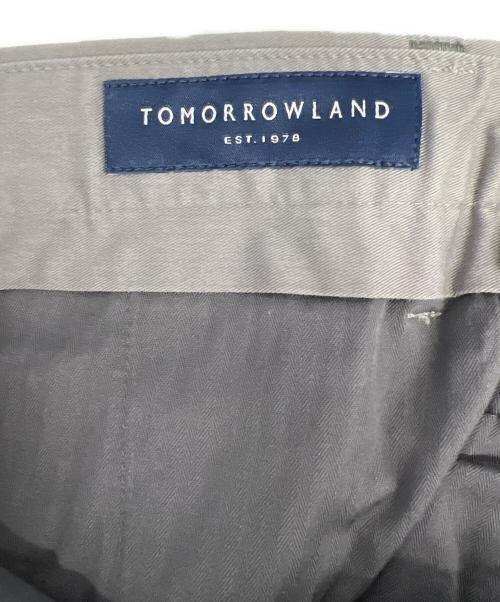 TOMORROW LAND（トゥモローランド）TOMORROW LAND (トゥモローランド) コットンポリウレタン イージースラックス グレー サイズ:50の古着・服飾アイテム