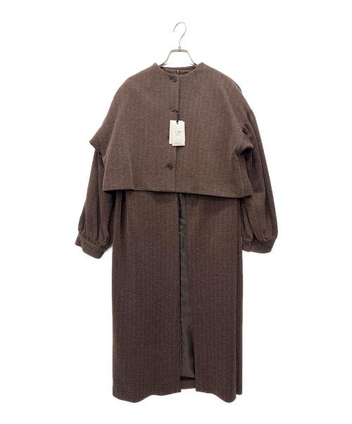 I AM（アイアム）I AM (アイアム) アンサンブルコート ブラウン サイズ:Ｆ 未使用品の古着・服飾アイテム