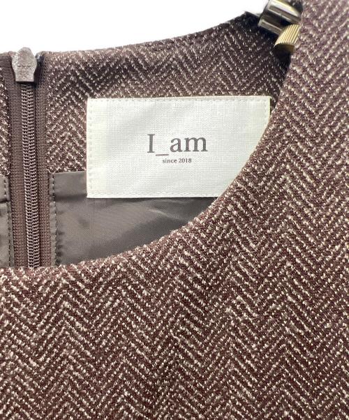 I AM（アイアム）I AM (アイアム) アンサンブルコート ブラウン サイズ:Ｆ 未使用品の古着・服飾アイテム