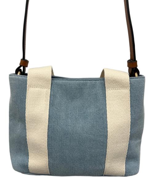 Chloe（クロエ）Chloe (クロエ) ハンドバッグ ブルーの古着・服飾アイテム
