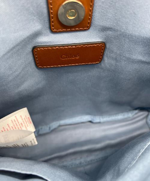 Chloe（クロエ）Chloe (クロエ) ハンドバッグ ブルーの古着・服飾アイテム
