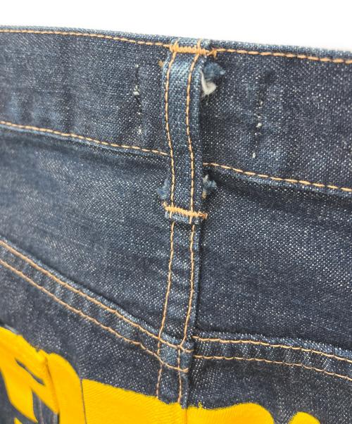 A BATHING APE（ア ベイシング エイプ）A BATHING APE (ア ベイシング エイプ) デニムパンツ ブルー サイズ:Sの古着・服飾アイテム