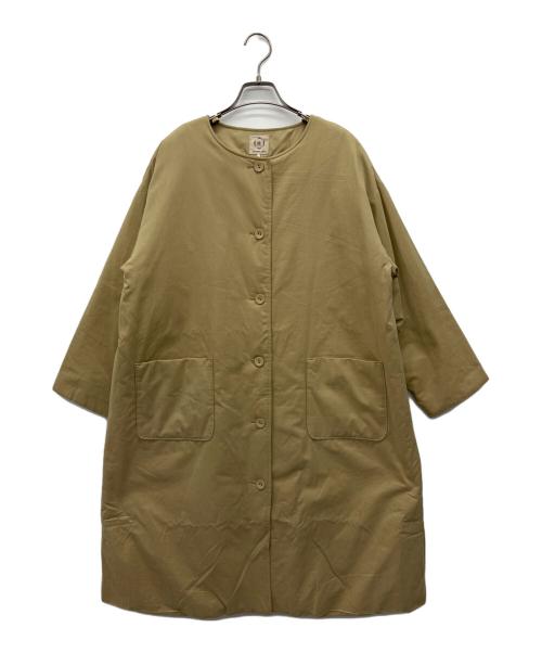 Samansa Mos2（サマンサモスモス）Samansa Mos2 (サマンサモスモス) 中綿コート ベージュ サイズ:フリーの古着・服飾アイテム