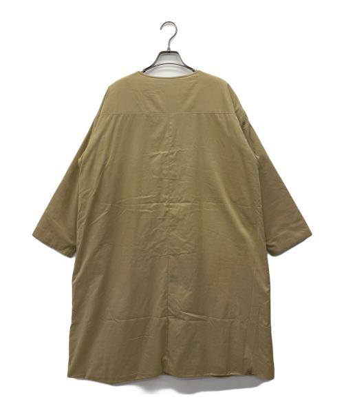 Samansa Mos2（サマンサモスモス）Samansa Mos2 (サマンサモスモス) 中綿コート ベージュ サイズ:フリーの古着・服飾アイテム