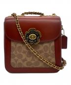 COACHコーチ）の古着「2WAYショルダーバッグ」｜ブラウン