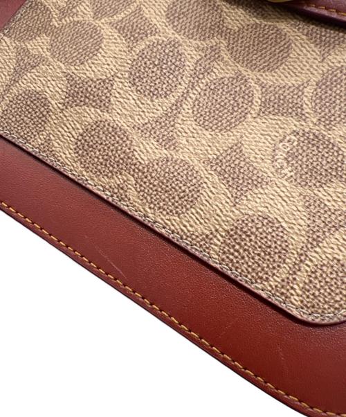 COACH（コーチ）COACH (コーチ) 2WAYショルダーバッグ ブラウンの古着・服飾アイテム