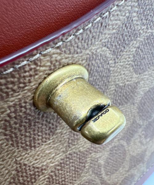 COACH（コーチ）COACH (コーチ) 2WAYショルダーバッグ ブラウンの古着・服飾アイテム