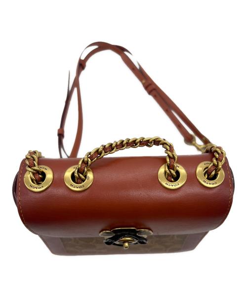 COACH（コーチ）COACH (コーチ) 2WAYショルダーバッグ ブラウンの古着・服飾アイテム