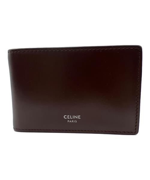 CELINE（セリーヌ）CELINE (セリーヌ) コンパクトウォレット ブラウンの古着・服飾アイテム
