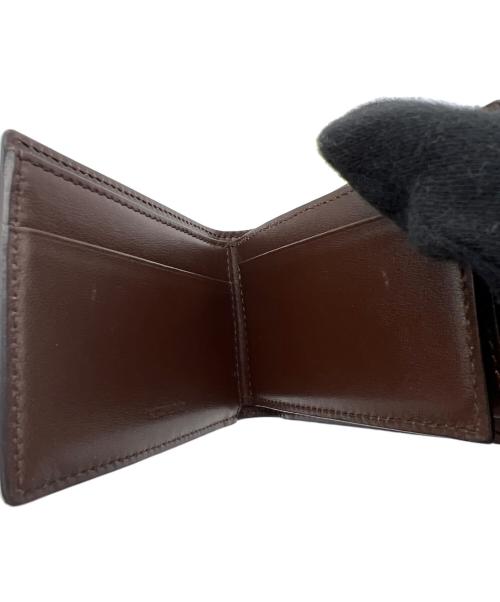 CELINE（セリーヌ）CELINE (セリーヌ) コンパクトウォレット ブラウンの古着・服飾アイテム