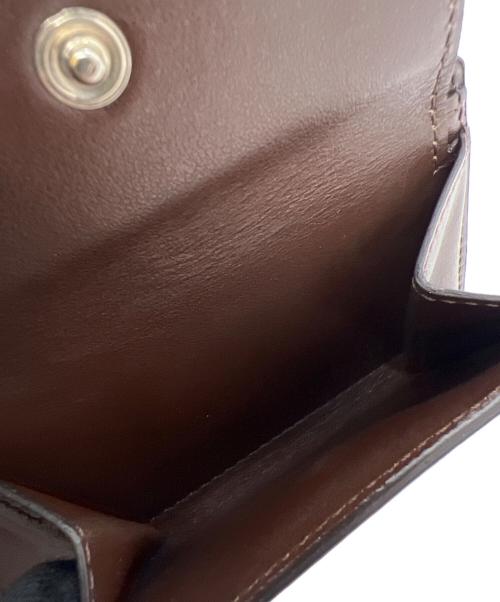 CELINE（セリーヌ）CELINE (セリーヌ) コンパクトウォレット ブラウンの古着・服飾アイテム